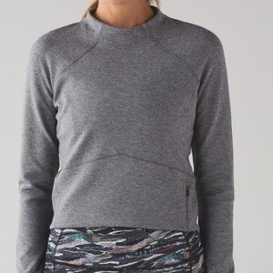 Lululemon Cropped Long Sleeve Crew